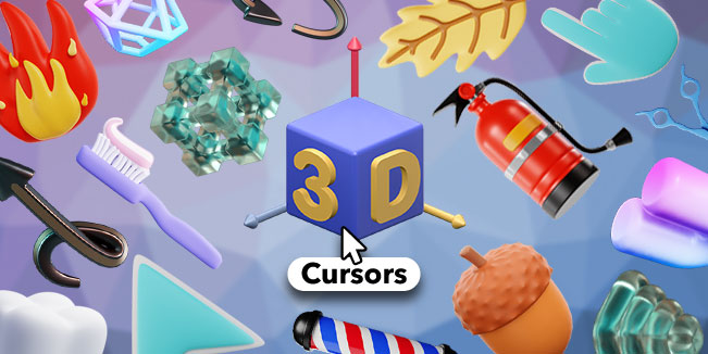 3d cursors collection