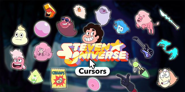 Steven Universe cursors collection
