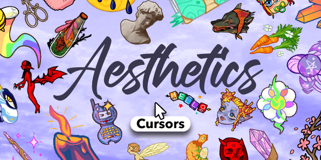 aesthetics cursors collection