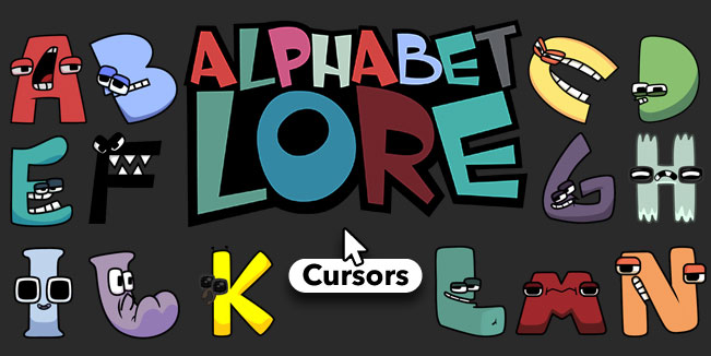 alphabet lore cursors collection