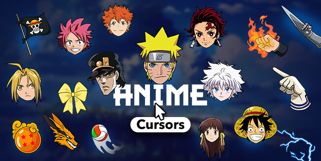 Anime Cursors Collection - Sweezy Custom Cursors