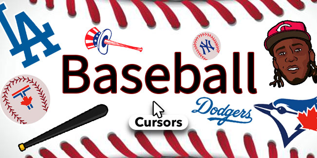 baseball cursors collection