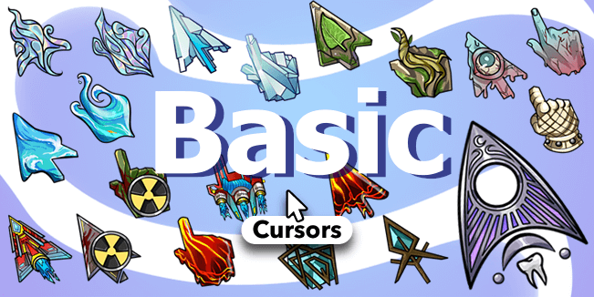 Blue Crystal Cursor - Sweezy Custom Cursors