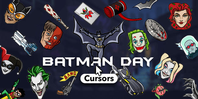 batman day cursor collection