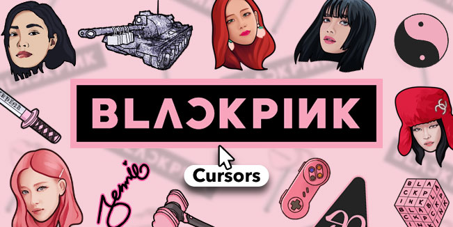blackpink cursors collection