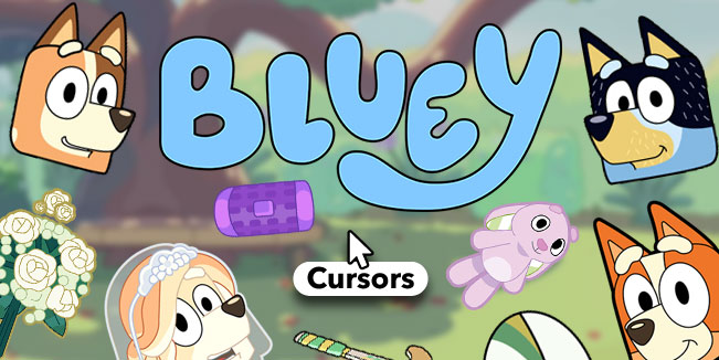 bluey cursors collection