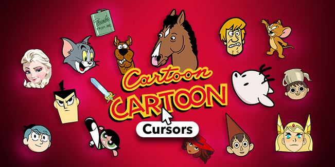 cartoons cursors collection