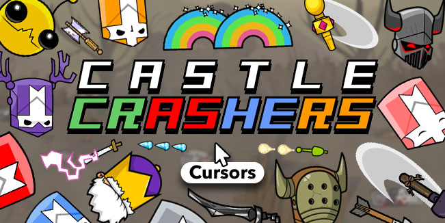 castle crashers cursors collection