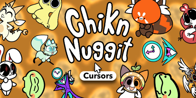 chikn nuggit cursors collection