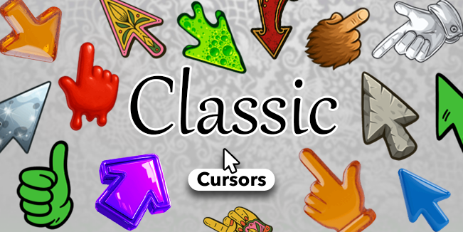 Classic Cursors Collection - Sweezy Custom Cursors
