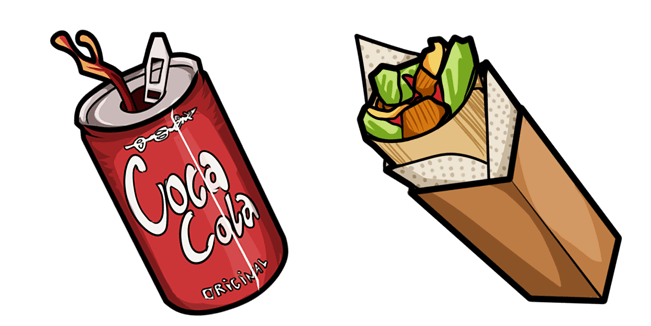 cola doner kebab custom cursor