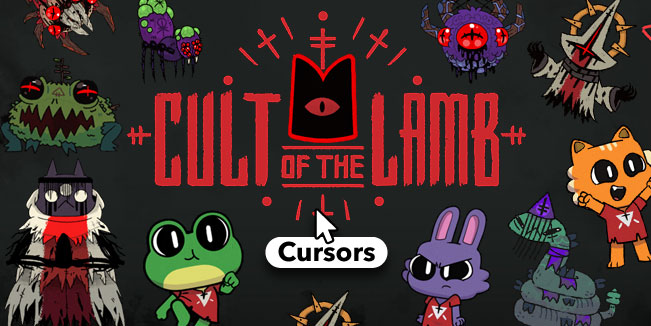 cult of the lamb cursors collection