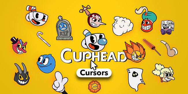 Cuphead King Dice cursor – Custom Cursor