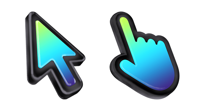 3D macOS Cursors Collection - Sweezy Custom Cursors