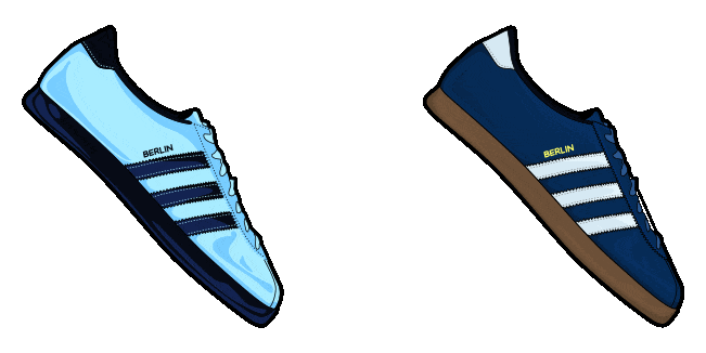 adidas berlin 24 animated custom cursor