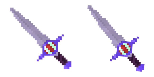 adventure time night sword pixel custom cursor