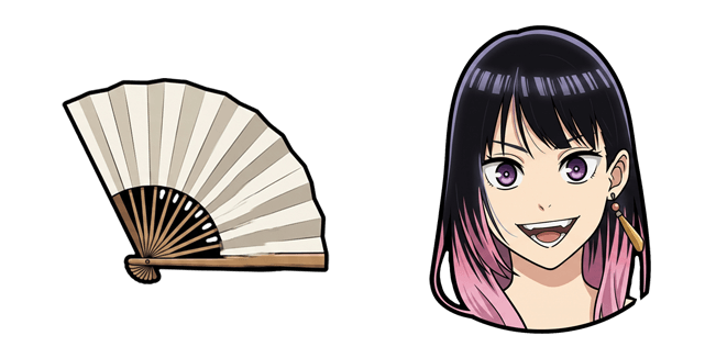 akane banashi akane osaki fan custom cursor