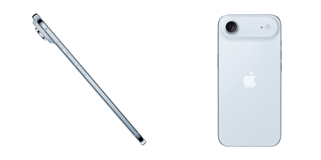 apple iphone 17 air sky blue custom cursor
