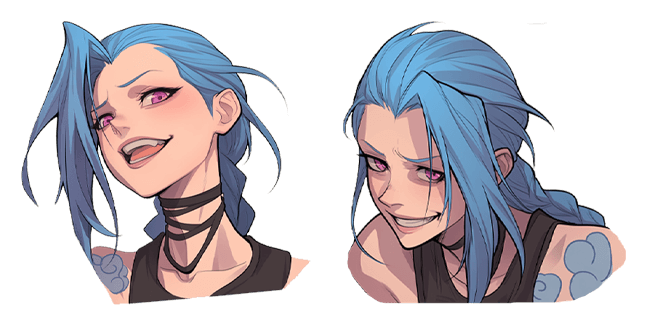 arcane stunning jinx custom cursor