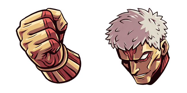 attack on titan armored titan custom cursor