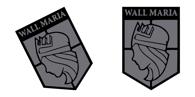 attack on titan wall rose custom cursor