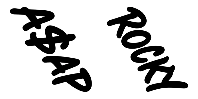 a$ap rocky text custom cursor