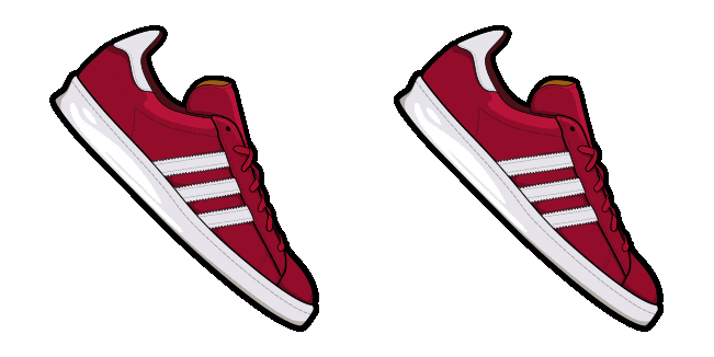 adidas campus 80s animated custom cursor