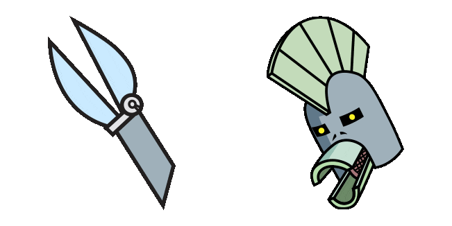 aqua teen hunger force cybernetic ghost animated custom cursor