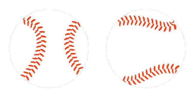 baseball ball animated custom cursor