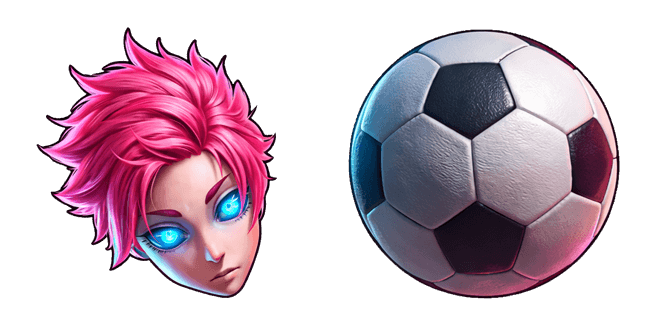 blue lock sae itoshi & ball custom cursor