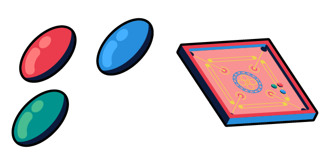 carrom board custom cursor