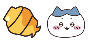 Chiikawa Hachiware & Fish Cursor - Cute Cursors - Sweezy Cursors