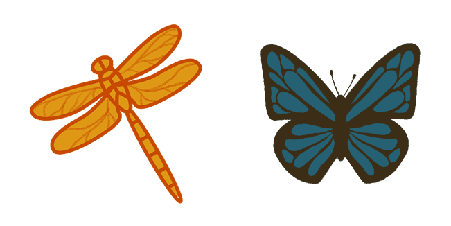 coraline butterfly dragonfly custom cursor