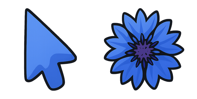 cornflower custom cursor