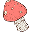 Cottagecore Mushroom & Stone Cottage