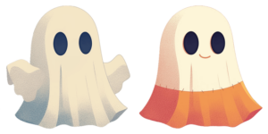 Cute Halloween Ghost Cursor - Sweezy Custom Cursors