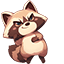 Cute Raccoon