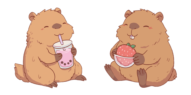 cute rodents custom cursor