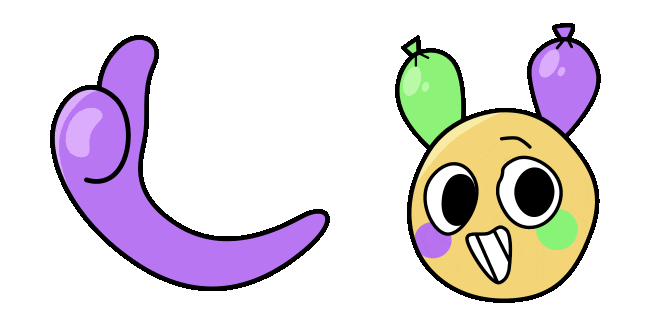 dandys world looey animated custom cursor