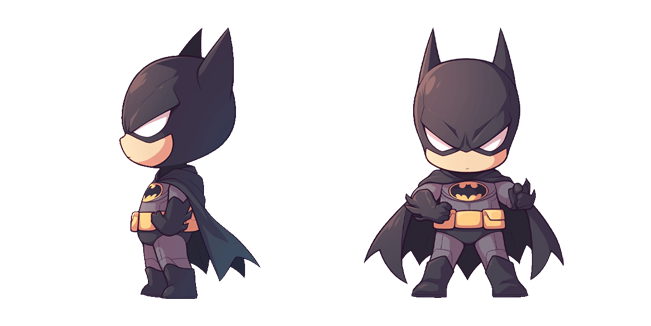 dc chibi batman custom cursor