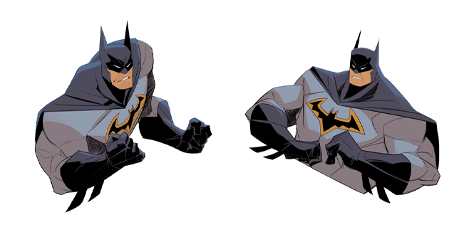 dc muscular batman custom cursor
