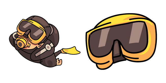 diving custom cursor