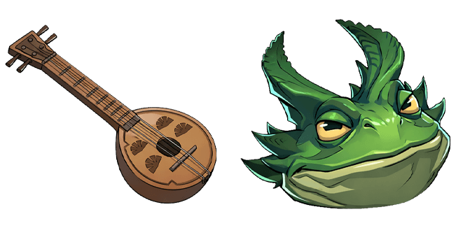 dota 2 largo frog bard lute custom cursor