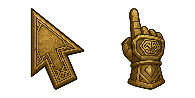 dwarven gauntlet lord of the rings custom cursor