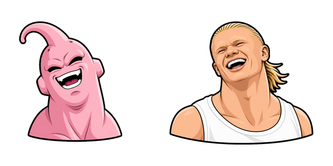 erling haaland majin buu meme custom cursor
