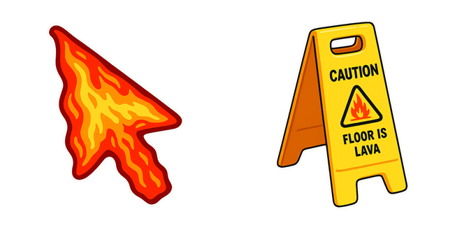 floor is lava custom cursor