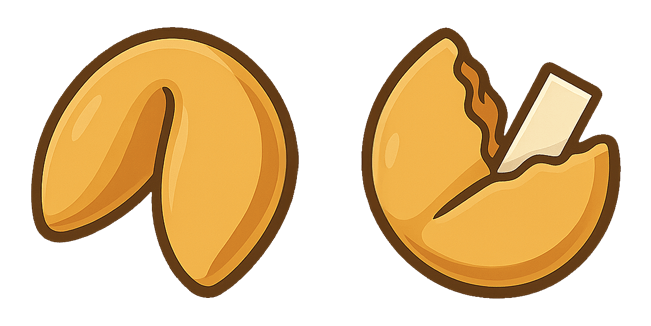 fortune cookie lucky custom cursor
