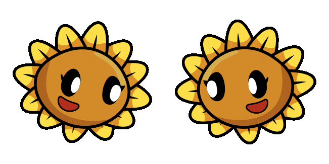 friday night funkin sunflower animated custom cursor