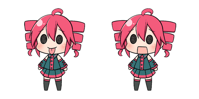 funny kasane teto vocaloid custom cursor