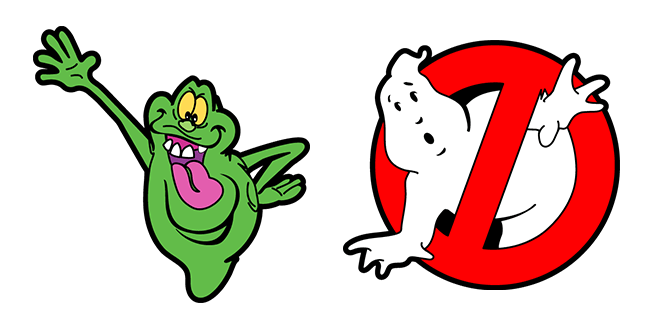 ghostbusters slime logo custom cursor